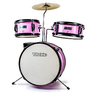 Bateria Turbinho - Rosa Claro