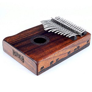 KALIMBA MAHALO TRADICIONAL -  17 TECLAS COM BAG