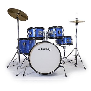Bateria Turbo Jr. - Azul Sparkle