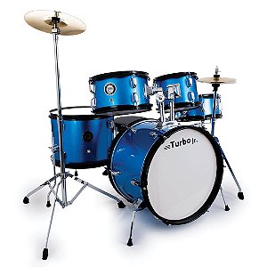 Bateria Turbo Jr. - Azul Sparkle