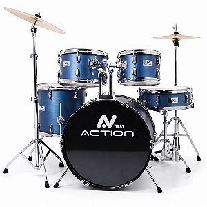 Bateria Turbo Action 20"- Blue Jeans