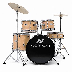 Bateria Turbo Action 20"- Madeira Clara