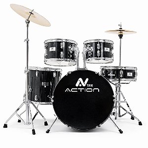 Bateria Turbo Action 20"- Black Sparkle