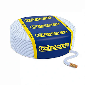 Cabo Flexível 4,00mm Branco - Cobrecom