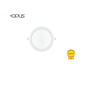Painel LED de Embutir Redondo 12W 6500K 960lm - Opus OPS 33808