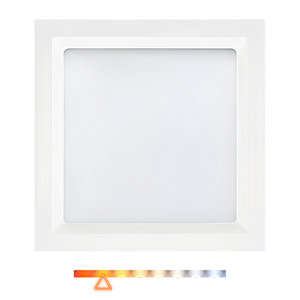 Painel LED Recuado de Embutir Quadrado 24W 3000K 1920lm - Opus OPS 85322