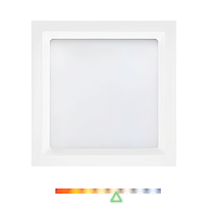 Painel LED Recuado de Embutir Quadrado 18W 4000K 1440lm - Opus OPS 85308