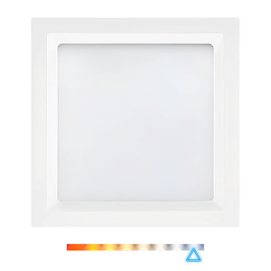 Painel LED Recuado de Embutir Quadrado 24W 6500K 1920lm - Opus OPS 85346