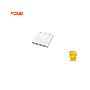 Painel LED de Sobrepor Quadrado 18W 6500K 1400lm - Foxlux LED90.67