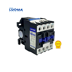 Contator NC1 Tripolar + 1NA CJX2-1210 12A 220V - Lukma