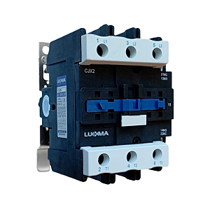 Contator NC1 Tripolar + 1NA + 1NF CJX2-8011 80A 220V - Lukma