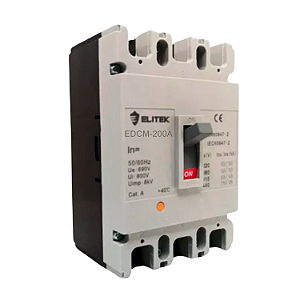 Disjuntor Caixa Moldada 3P 200A - Elitek