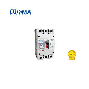 Disjuntor Caixa Moldada 3P 100A - Lukma