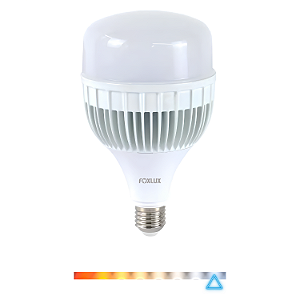 Lâmpada LED Alta Potência Bulbo T150 100W 6500K 8000lm Bivolt E-40 - Foxlux