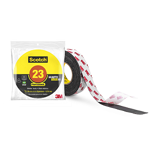 Fita Isolante Profissional Autofusão 19mmx10m 23 Preta -3M Scoth