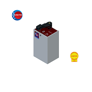 Chave Elétrica Lombard Trifásica Reversora Modelo 11 220/380V 10/15HP 60A