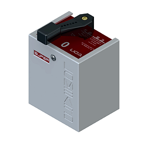 Chave Elétrica Lombard Trifásica Simples Modelo 3 220/380V 2/3HP 15A
