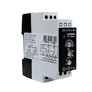 Relé TEI Temporizador Eletrônico Multi Escala 24 a 240Vca - Altronic