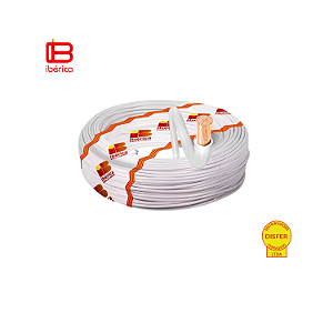 Cabo Flexível 0,50mm Branco - Ibérica