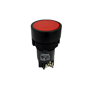 Botão Pulsante Vermelho 1NA+1NF - Lukma EA145