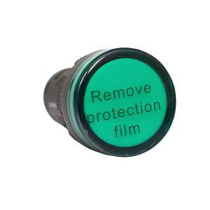 Sinaleiro 22mm com LED 220V Verde - Elitek