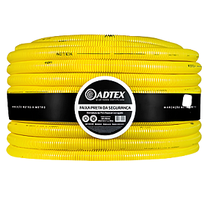 Conduíte Flexível PVC Amarelo C 3/4" com 50m – Adtex