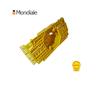 Caixa de Luz Suporte para Laje Octagonal 30cm com Fundo Móvel - Mondiale