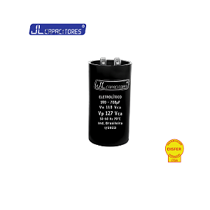 Capacitor Eletrolítico 590-708uF 110V para Motor – JL