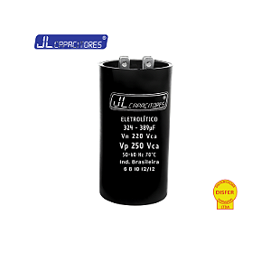 Capacitor Eletrolítico 324-389uF 220V para Motor – JL