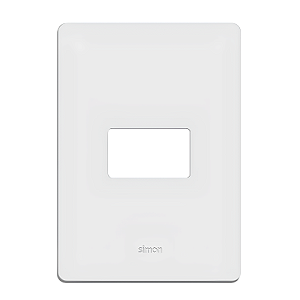 Placa 4x2 1P Horizontal com Suporte - Linha Simon 20/19