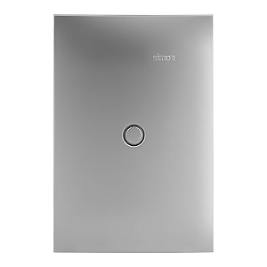 Placa 4x2 Cega Alumínio - Linha Simon 35/30