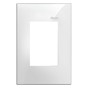 Placa 4x2 3 Postos Branca - Linha Simon 35/30