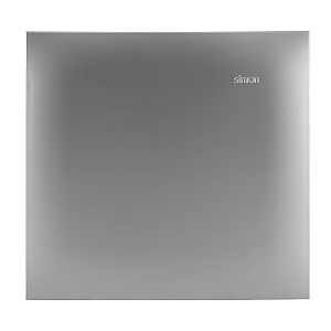 Placa 4x4 Cega Alumínio - Linha Simon 35/30