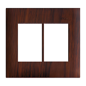 Placa 4x4 3+3 Postos Tabaco - Linha Simon 35/30