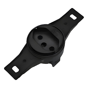 Tomada Redonda 2P+T 20A Preta Sem Placa para Conduletes - Blux