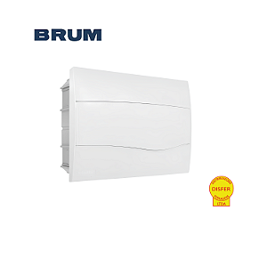 Quadro de Distribuição VDI Mini de Embutir 248x322x70  – Brum
