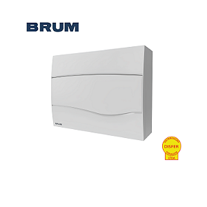 Quadro de Distribuição VDI Mini de Sobrepor 248x322x96  – Brum