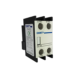 Bloco Auxiliar Contator F4-02 2NF – Chint