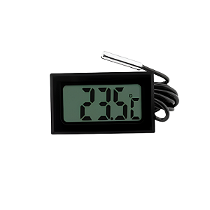 Monitor Medidor de Temperatura CLCD Preto – Coel
