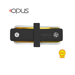 Conector I para Trilho Eletrificado Preto - Opus