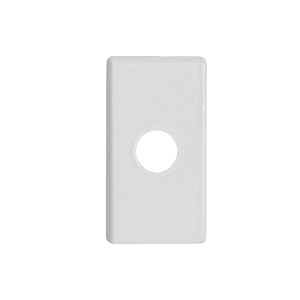 Módulo Furo 9,5mm Branco LIZ - Tramontina