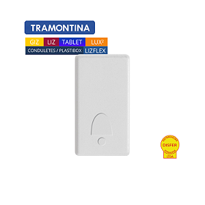 Módulo Pulsador de Campainha 10A 250V Branco LIZ - Tramontina