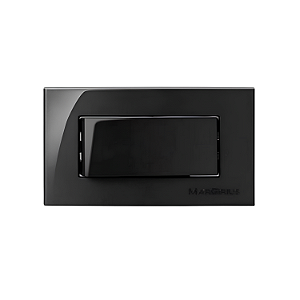 Interruptor Paralelo para Móveis 10A 250V Preto Ebony – Linha Sleek -  Margirius