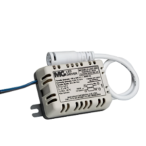 Reator LED Driver de Corrente LDC-300 8 a 25W - Margirius