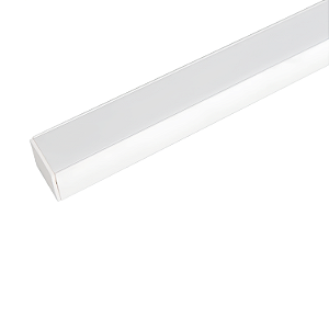 Perfil de Sobrepor Polo 32x32 - 2 Metros - Branco – Usina Design