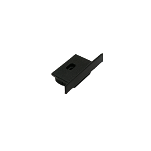 Tampa Plástica para Perfil de Embutir Garbo - Preto – Usina Design