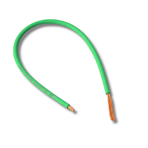 Cabo Flexível 6,00mm Verde (Cada Metro) - Ibérica