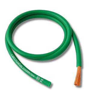 Cabo Flexível 35,00mm Verde (Cada Metro) - Ibérica