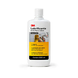 Lubrificante para Puxamento de Fios e Cabos 500ml - 3M