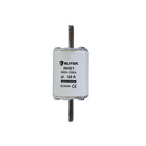 Fusível Retardado NH01 160A 500V 120kA - Elitek